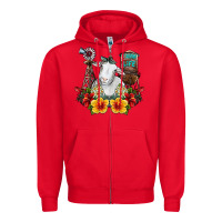 Red farm life sheep Zipper Hoodie - SublimationCraftShop