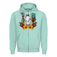Seafoam farm life sheep Zipper Hoodie - SublimationCraftShop