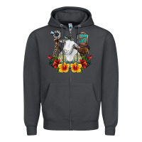 Smoke farm life sheep Zipper Hoodie - SublimationCraftShop