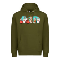 Army Green baseball coffee cups libbey glass Premium Hoodie - Jasminsmagicworld