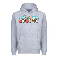Heather Grey baseball coffee cups libbey glass Premium Hoodie - Jasminsmagicworld