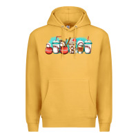 Mustard baseball coffee cups libbey glass Premium Hoodie - Jasminsmagicworld