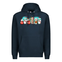 Navy baseball coffee cups libbey glass Premium Hoodie - Jasminsmagicworld