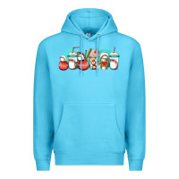 Ocean Blue baseball coffee cups libbey glass Premium Hoodie - Jasminsmagicworld