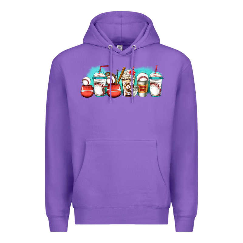Baseball Coffee Cups Libbey Glass Premium Hoodie by Jasminsmagicworld | Teevron
