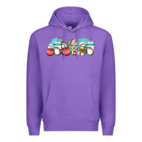 Purple baseball coffee cups libbey glass Premium Hoodie - Jasminsmagicworld
