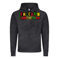 Vintage Black freedom juneteenth Vintage Hoodie - CowGirlArtShop