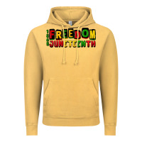 Vintage Mustard freedom juneteenth Vintage Hoodie - CowGirlArtShop