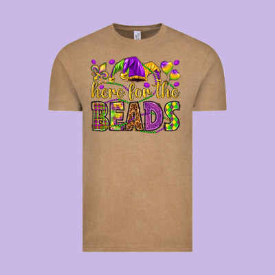 Here For The Beads Vintage Tee Designed By Howdyjamesfarm