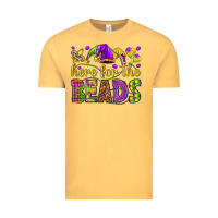 Vintage Mustard Here for the beads Vintage Tee - HowdyJamesFarm