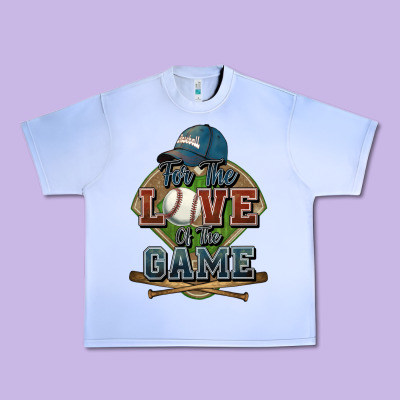 For The Love Of The Game Baseball Urban Heavy Tee Designed By Howdyjamesfarm
