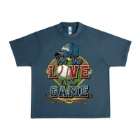 Midnight Navy for the love of the game baseball Urban Heavy Tee - HowdyJamesFarm