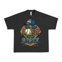Pigment Black for the love of the game baseball Urban Heavy Tee - HowdyJamesFarm