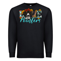 Black love german shorthaired pointers Premium Sweatshirt - Artiststas