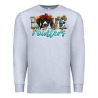 Heather Grey love german shorthaired pointers Premium Sweatshirt - Artiststas
