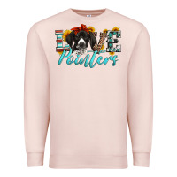 Pale Pink love german shorthaired pointers Premium Sweatshirt - Artiststas