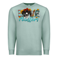 Seafoam love german shorthaired pointers Premium Sweatshirt - Artiststas