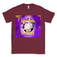 Burgundy Freak In The Sheets Classic Tee - texasbilliewilder