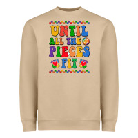 Mushroom Until all the pieces fit Heavyweight Sweatshirt - CowhideDigitalArt
