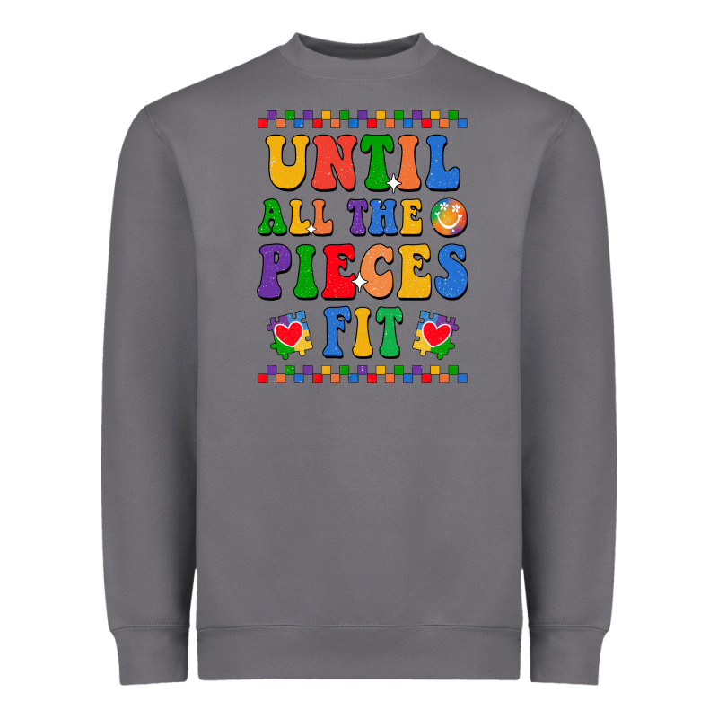 Until All The Pieces Fit Heavyweight Sweatshirt by CowhideDigitalArt | Teevron