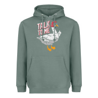Sage Talk To Me- Funny Goose Tee- Funny Goose Gifts Premium Heavyweight Hoodie - minhPixels