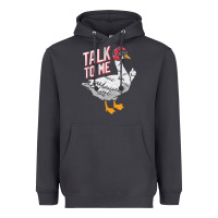 Smoke Talk To Me- Funny Goose Tee- Funny Goose Gifts Premium Heavyweight Hoodie - minhPixels