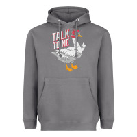Storm Talk To Me- Funny Goose Tee- Funny Goose Gifts Premium Heavyweight Hoodie - minhPixels