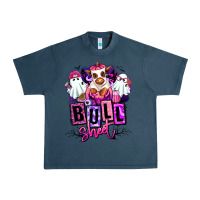 Midnight Navy Bull sheet Halloween ghost Heifer Urban Heavy Tee - RanaPortraitStore
