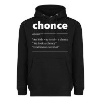 Black Chonce Definition We Took A Chonce Risk Lover Gift Heavyweight Hoodie - minhPixels
