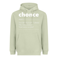 Matcha Chonce Definition We Took A Chonce Risk Lover Gift Heavyweight Hoodie - minhPixels