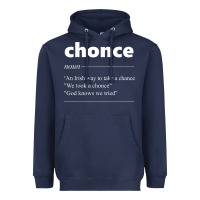 Chonce Definition We Took A Chonce Risk Lover Gift Heavyweight Hoodie | Teevron