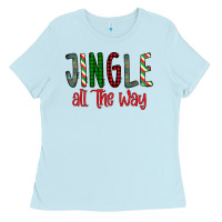 Baby Blue Jingle All The Way Ladies Tee - Bettercallsaul