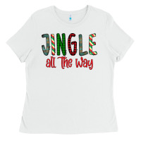 White Jingle All The Way Ladies Tee - Bettercallsaul