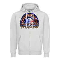 American Nurse Zipper Hoodie | Teevron