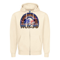 Sandshell american nurse Zipper Hoodie - SublimationCraftShop