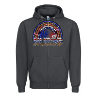 Smoke american nurse Zipper Hoodie - SublimationCraftShop