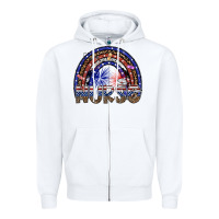 White american nurse Zipper Hoodie - SublimationCraftShop