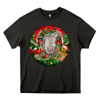 Asphalt christmas rambouillet sheep Heavy Core Tee - LillyAllenDesigns
