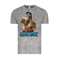 Cloud Rock Little Cowboy Midilli Horse kid boy Vintage Tee - HowdyJamesFarm