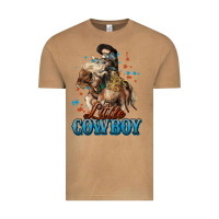 Vintage Camel Little Cowboy Midilli Horse kid boy Vintage Tee - HowdyJamesFarm