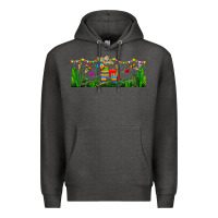 Charcoal Heather pinata libbey glass Premium Hoodie - BundleAndBundleShop