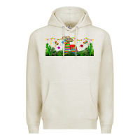 Oatmeal Heather pinata libbey glass Premium Hoodie - BundleAndBundleShop