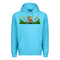 Ocean Blue pinata libbey glass Premium Hoodie - BundleAndBundleShop