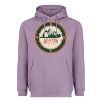Lavender Glacier National Park Heavyweight Hoodie - minhPixels