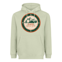 Matcha Glacier National Park Heavyweight Hoodie - minhPixels