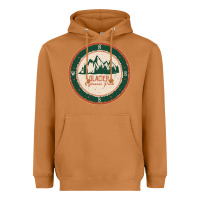 Meerkat Glacier National Park Heavyweight Hoodie - minhPixels