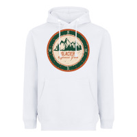 White Glacier National Park Heavyweight Hoodie - minhPixels