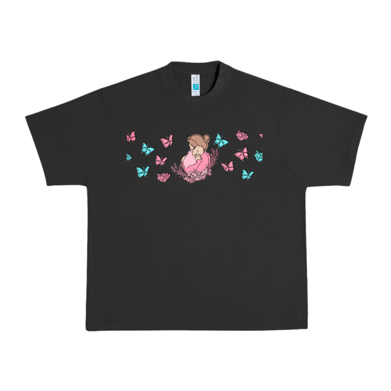 Butterflies And Mom Urban Heavy Tee by TumblerDesignByShophia | Teevron