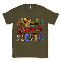 Army Green Down to fiesta Classic Tee - RanaPortraitStore