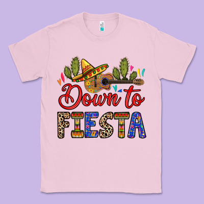 Down To Fiesta Classic Tee Designed By Ranaportraitstore